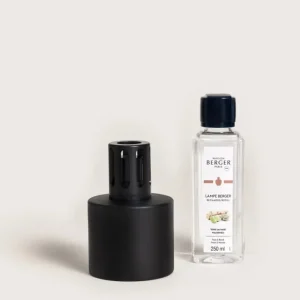 Coffret Lampe Berger Illusion Noire, Maison Berger