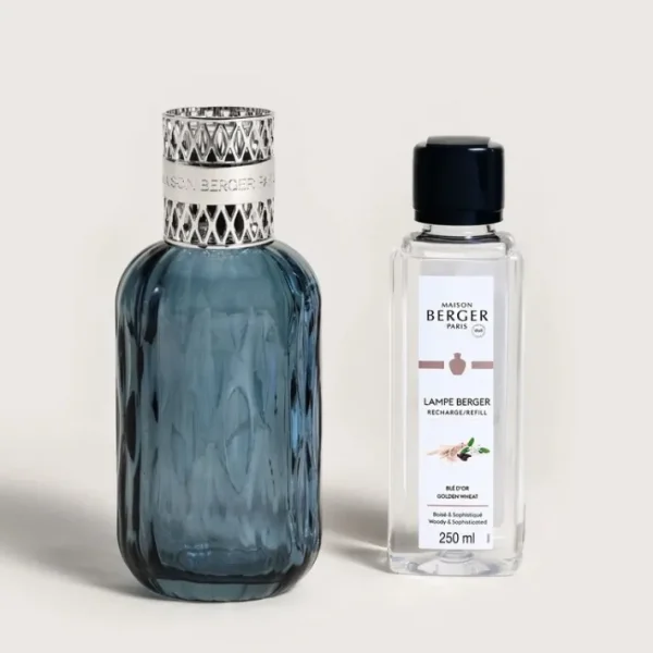 Coffret lampe Berger Quintessence Bleue, Maison Berger
