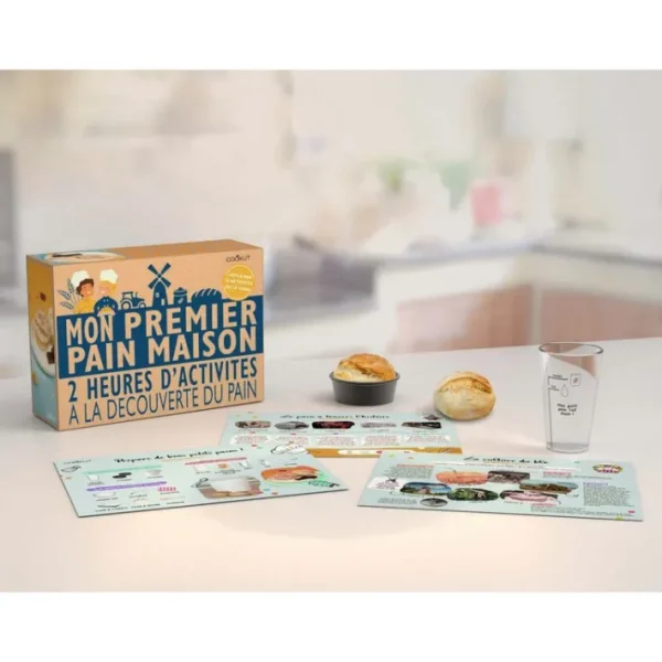 Coffret Mon Premier Pain Maison, Cookut
