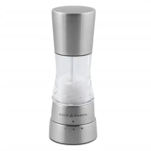 Coffret moulin à poivre et sel Derwent 16 cm, Cole & Mason