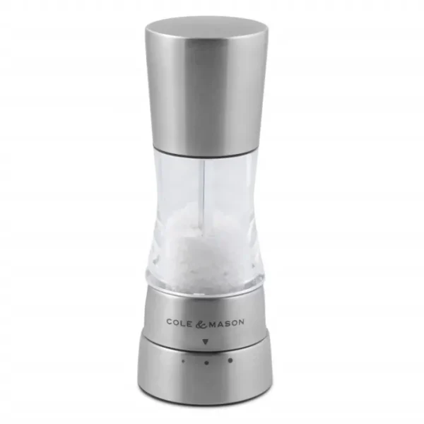 Coffret moulin à poivre et sel Derwent 16 cm, Cole & Mason