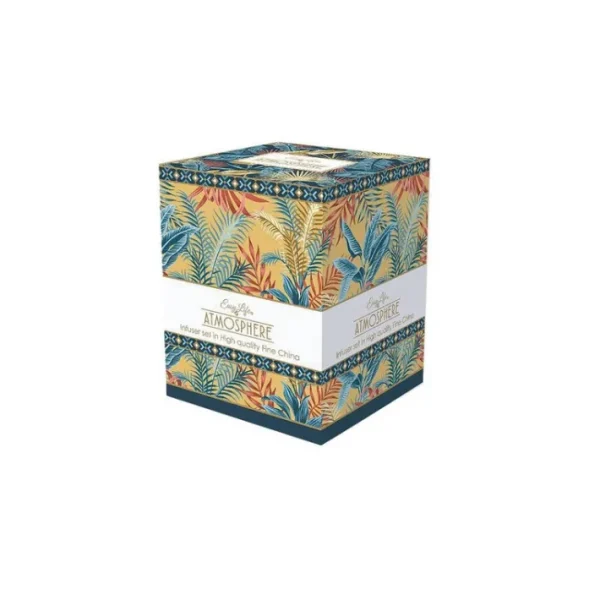Coffret tisanière avec filtre inox Equatorial, Easy Life