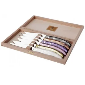 Coffret vide pour couteau à steak, Claude Dozorme