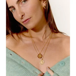 Collier Belamar Tiger Eye, Palas