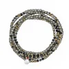 Collier et Bracelet 6 tours New Vir Quantic, Têtes Blondes