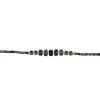 Collier et Bracelet 3 tours Crocodile Slim, Têtes Blondes