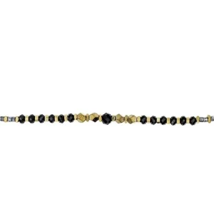 Collier et Bracelet 6 tours Andy Quantic, Têtes Blondes