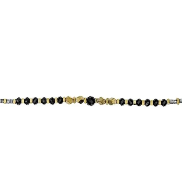 Collier et Bracelet 6 tours Andy Quantic, Têtes Blondes