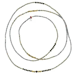 Collier et Bracelet 6 tours Andy Quantic, Têtes Blondes