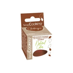 Colorant alimentaire naturel marron, ScrapCooking