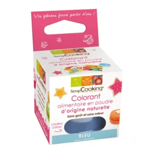 Colorant alimentaire naturel bleu naturel, Scrapcooking