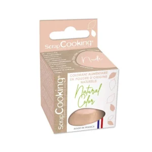 Colorant alimentaire naturel en poudre Nude, Scrapcooking