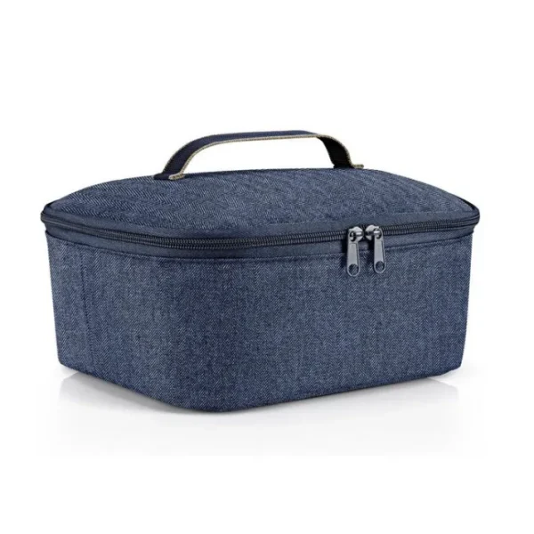 Coolerbag M Herringbone Dark Blue, Reisenthel