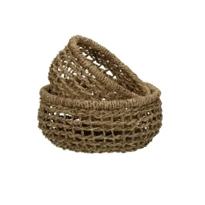 Corbeille à pain ronde en jute Ostéria naturel, Pomax
