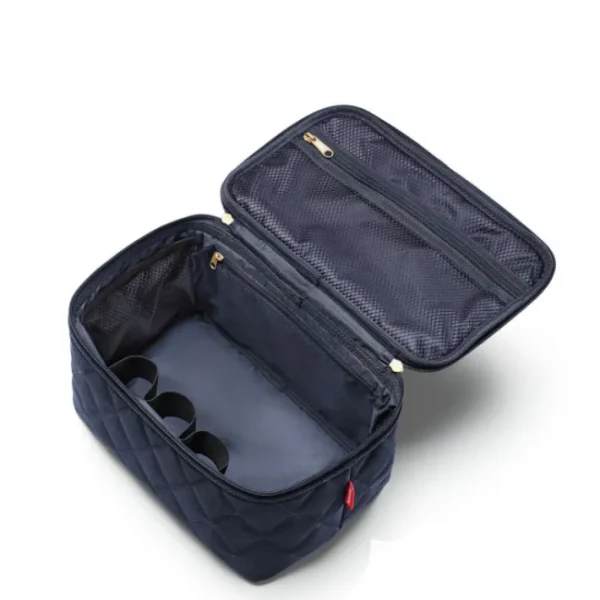 Cosmetic case Rhombus Midnight Gold, Reisenthel