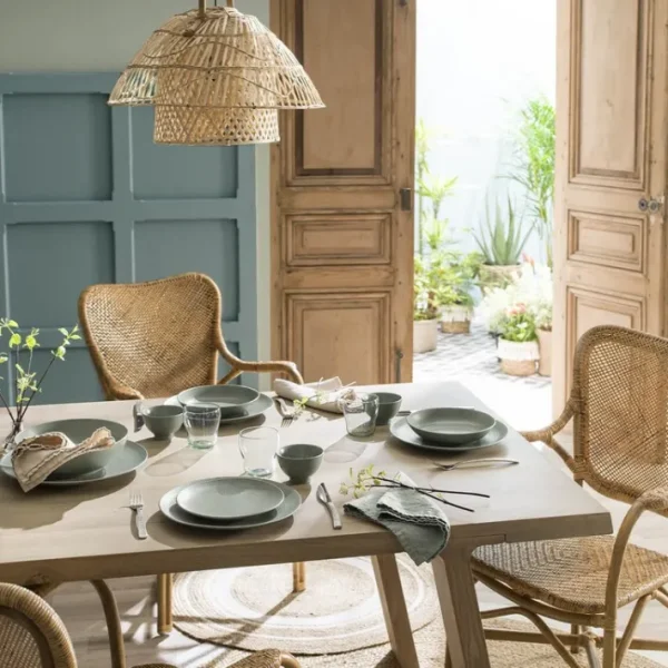 Coupe ronde Modulo Nature Jade, Degrenne Paris