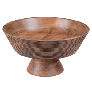 Coupe sur pied striée 30 cm Baija, Table Passion