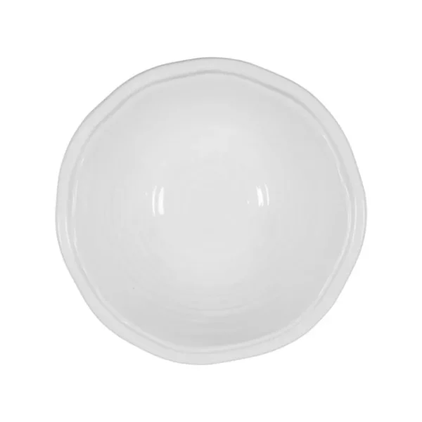 Coupelle en faïence blanc Darcy, Côté Table