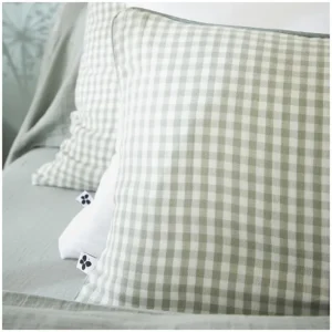 Coussin 45 x 45 cm Vickie Eucalyptus, L'Effet papillon