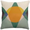 Coussin imprimé Zeff Malory Opaline, Vivaraise