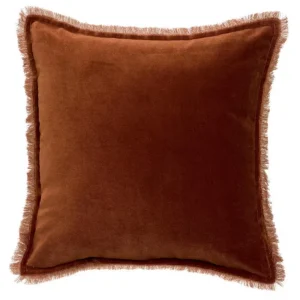 Coussin Uni Fara Caramel, Vivaraise