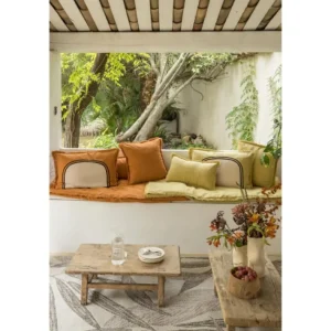 Coussin Uni Laly Cuivre, Vivaraise