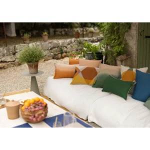 Coussin Zeff Céleste 30 x 50 cm, Vivaraise