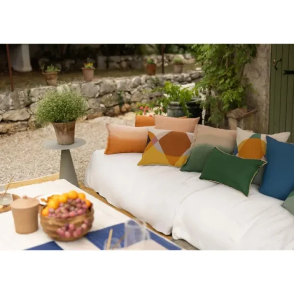 Coussin Zeff Céleste 45 x 45 cm, Vivaraise