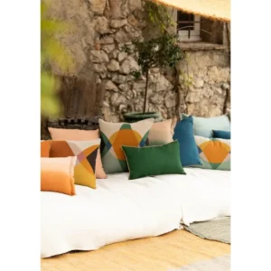 Coussin Zeff Céleste 45 x 45 cm, Vivaraise