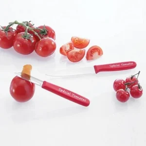 Couteau à tomate Rouge cranté, Nogent***