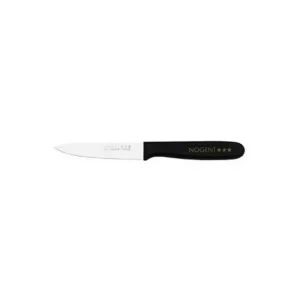 Couteau d'office pointu lisse 9cm noir, Nogent***