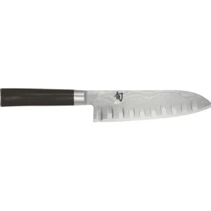 Couteau Santoku lame alvéolée Shun Classic 18 cm, Kai