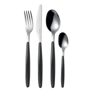 Couvert de table My Fusion Noir, Guzzini