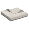 Couverture Uni Coton Silver, Biederlack