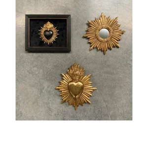 Décoration murale Ex-voto noir 13,5 x 16,5 cm, Emdé