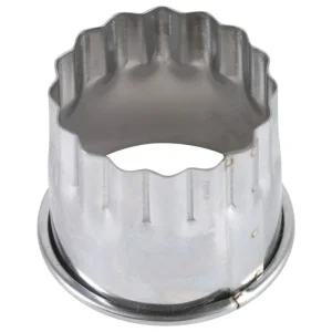 Découpoir rond cannelé inox, Gobel
