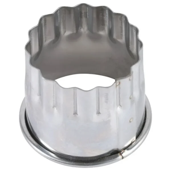 Découpoir rond cannelé inox, Gobel