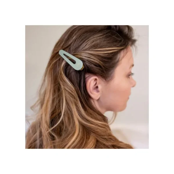 Deux Barrettes Vert d'eau, Bachca