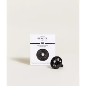 Diffuseur voiture Car Wheel noire, Maison Berger