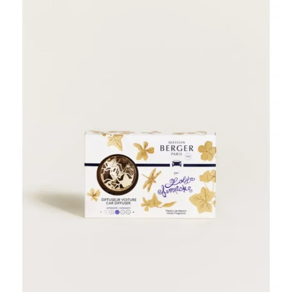 Diffuseur voiture Lolita Lempicka or satiné, Maison Berger