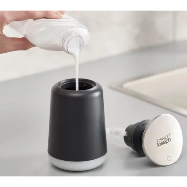 Distributeur de savon hygiénique noir, Joseph Joseph