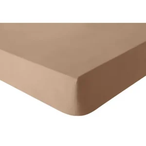 Drap Housse coton Tout Doux Sable, Essix