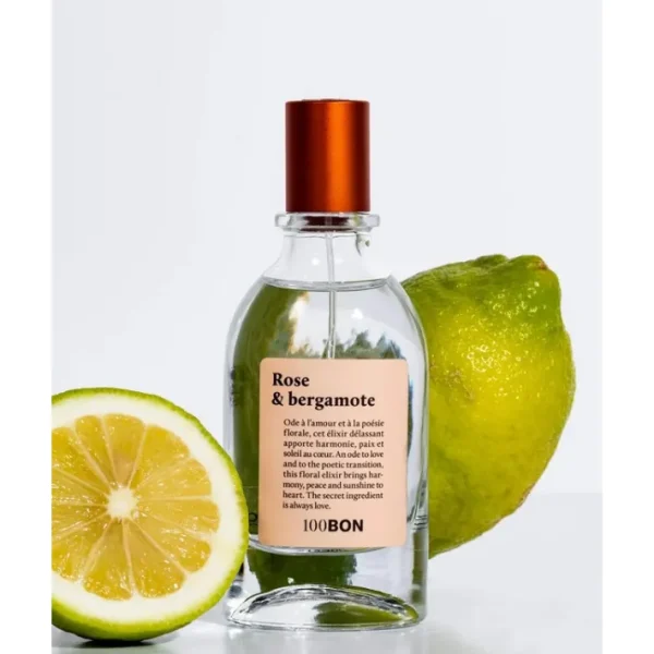 Eau de Cologne Rose & Bergamote, 100BON