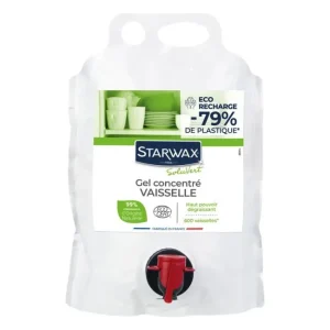 Eco recharge Gel concentré vaisselle Soluvert, Starwax