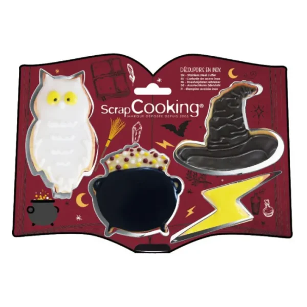 4 Emporte-pièces Sorcier, Scrapcooking