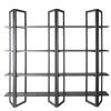 Etagère en Chêne Noir 240 x 229 cm, Eleonora BV