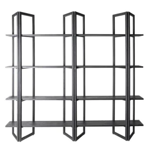 Etagère en Chêne Noir 240 x 229 cm, Eleonora BV