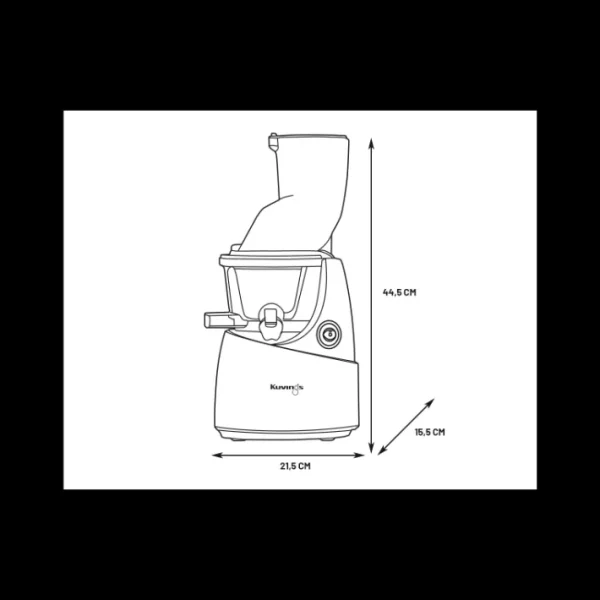 Extracteur de jus B9700 Gris, Kuving's
