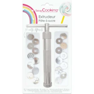 Extrudeur de pâte à sucre, ScrapCooking