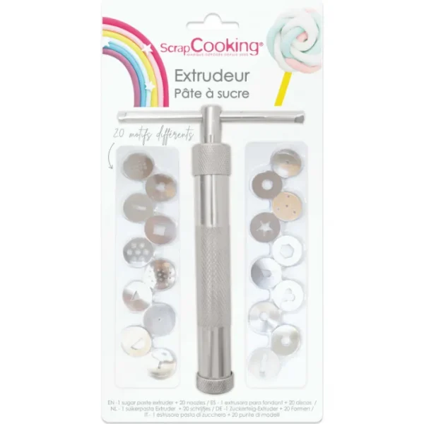 Extrudeur de pâte à sucre, ScrapCooking